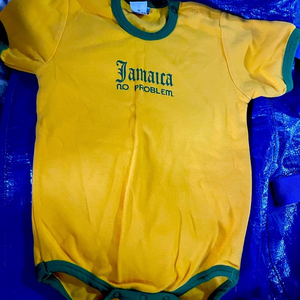 Jamaica no problem 18 month one bodysuit-unisex baby